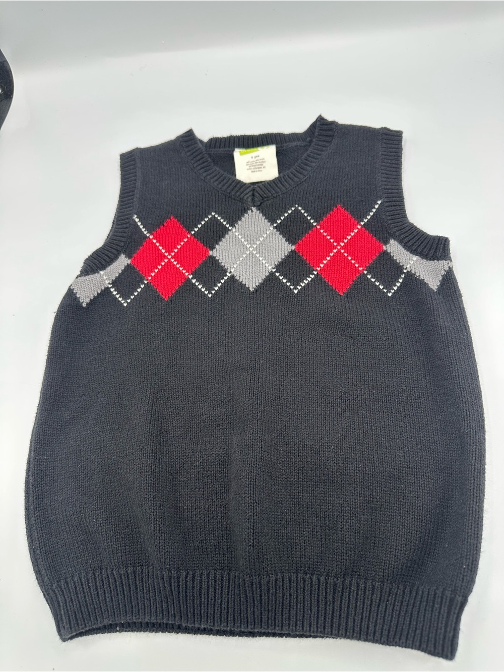 Crazy 8 Boys Argyle Sweater Vest